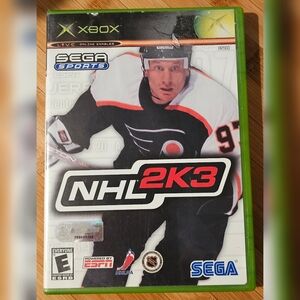 NHL 2K3 Xbox Game with Manual